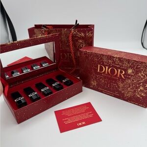 Dior Rouge Lipstick Set with Mirror